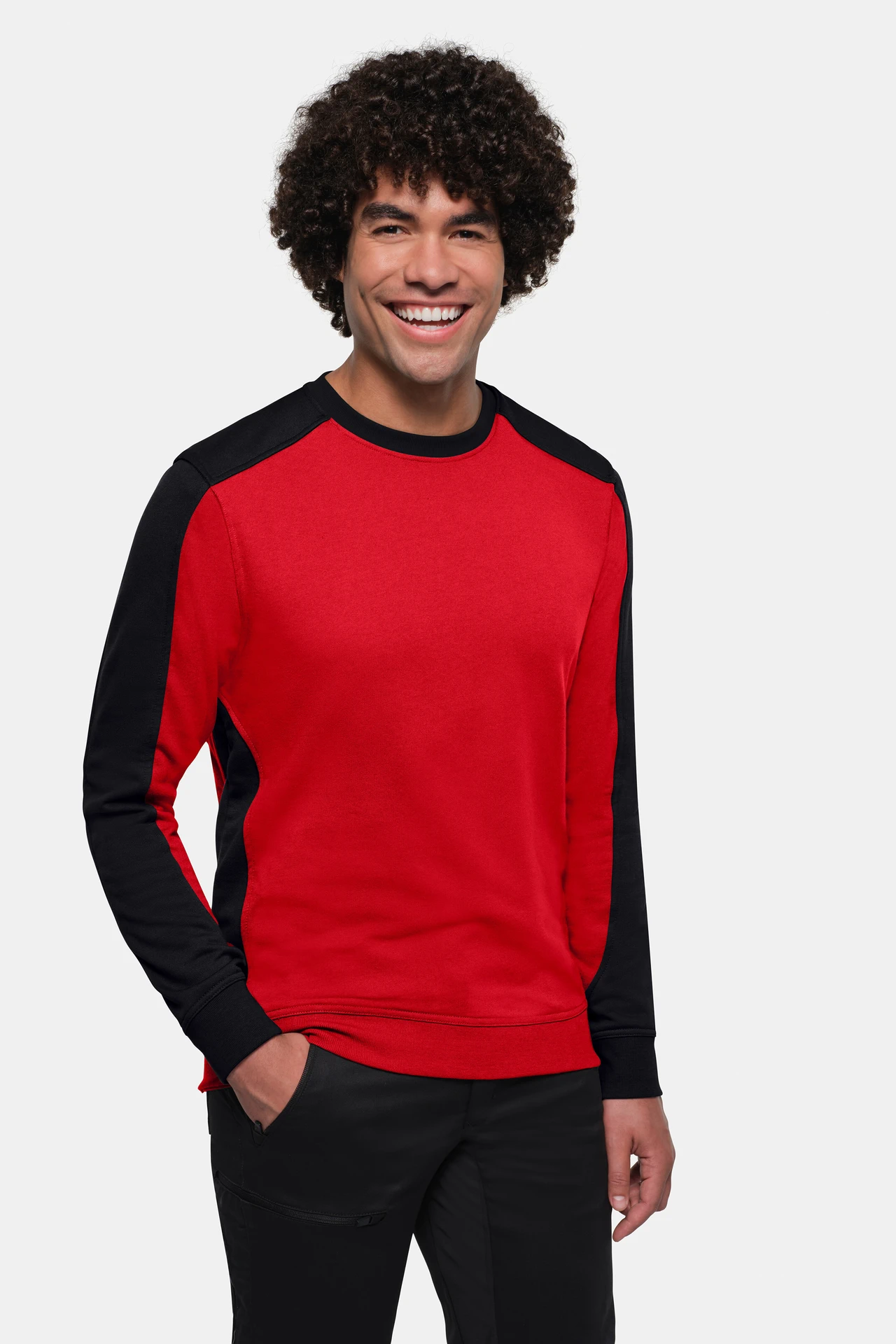 HAKRO Sweatshirt 549 Contrast MIKRALINAR® ECO