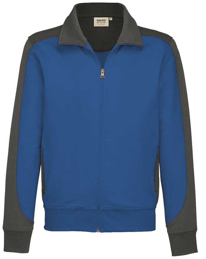 HAKRO Sweatjacke 477 Contrast Mikralinar®