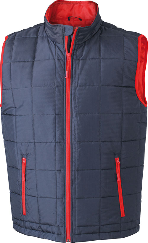 James & Nicholson Men's Padded Light Weight Vest James & Nicholson Men's Padded Light Weight Vest