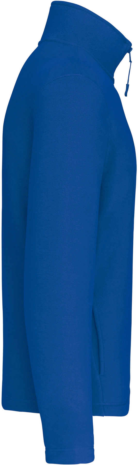 kariban-K912-microfleece-pullover-mit-viertel-zip-enzo-royalblue-right-5 Kariban Microfleece Pullover mit 1/4 Zip "Enzo"