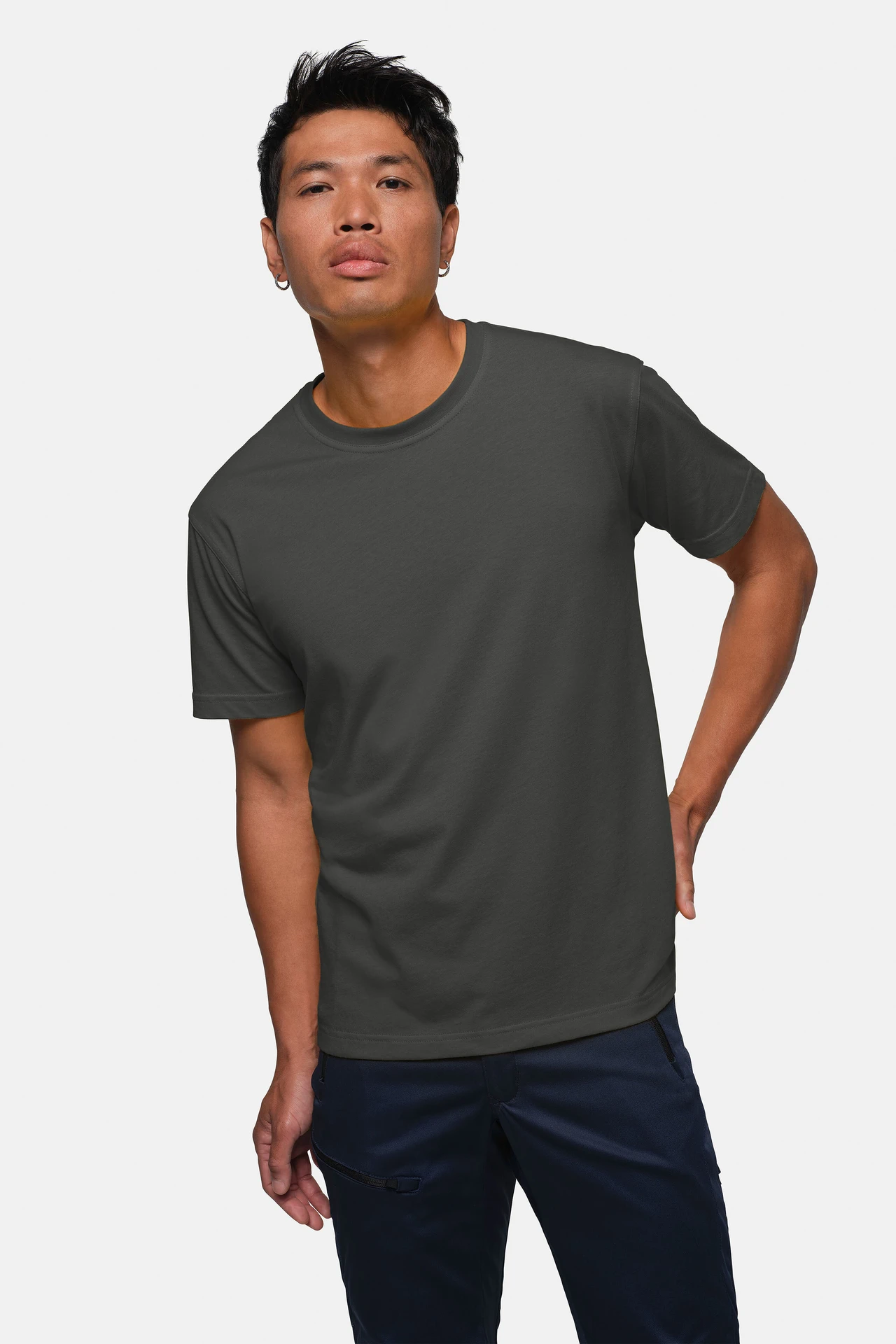hakro-281-t-shirt-mikralinar-karbongrau-model-0 HAKRO T-Shirt 281 Mikralinar®