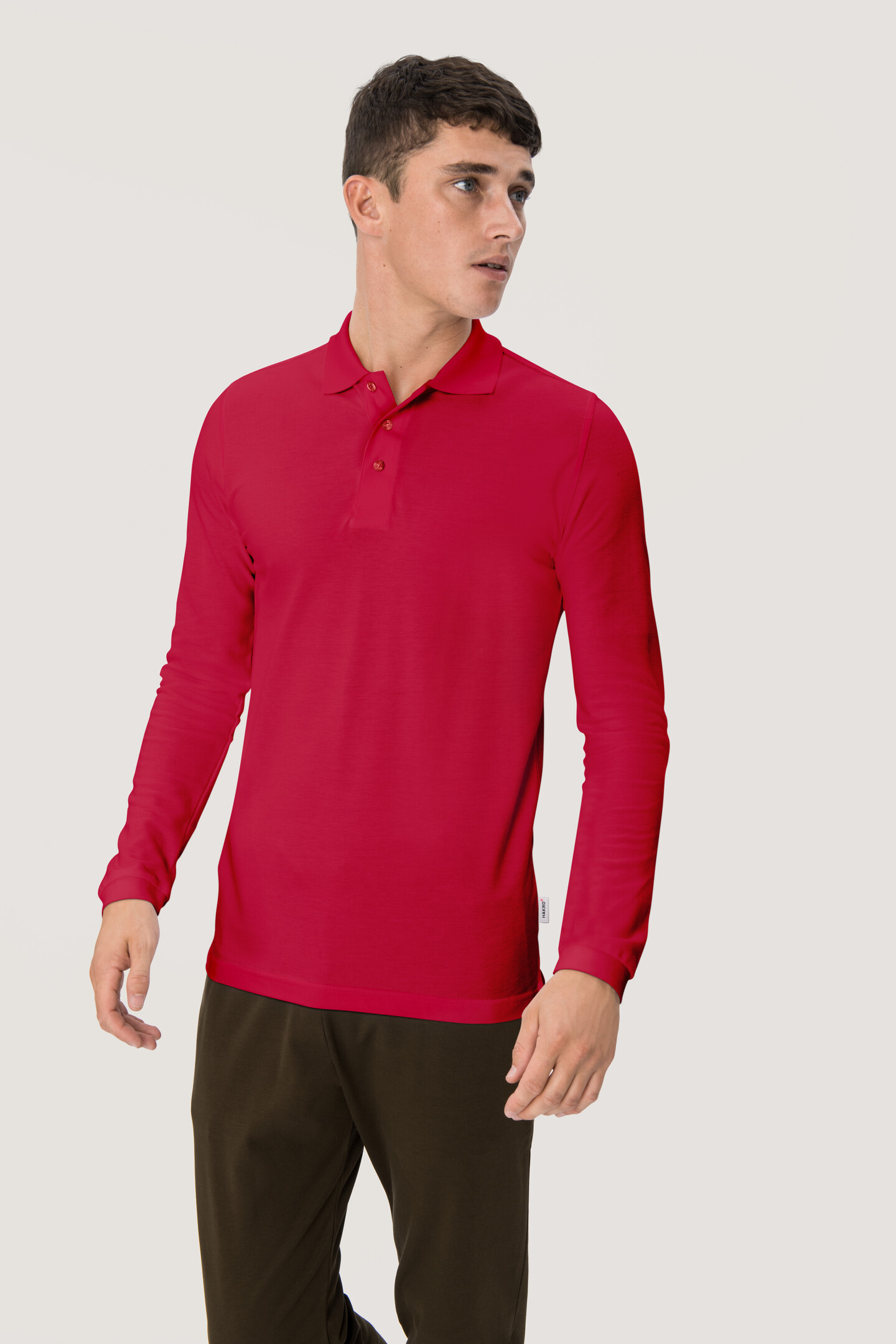 HAKRO Longsleeve-Poloshirt 820 Classic