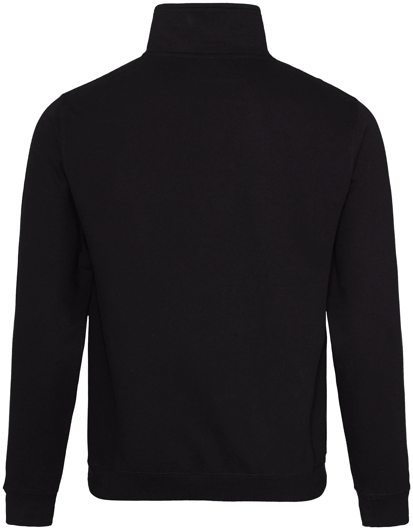 justhoods-jh046-sophomore-quarter-zip-sweatshirt-deepblack-back-3 Just Hoods Sophomore 1/4 Zip Sweat