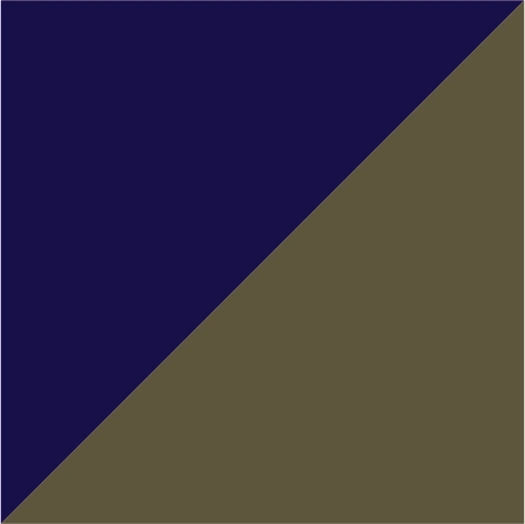 blau/oliv