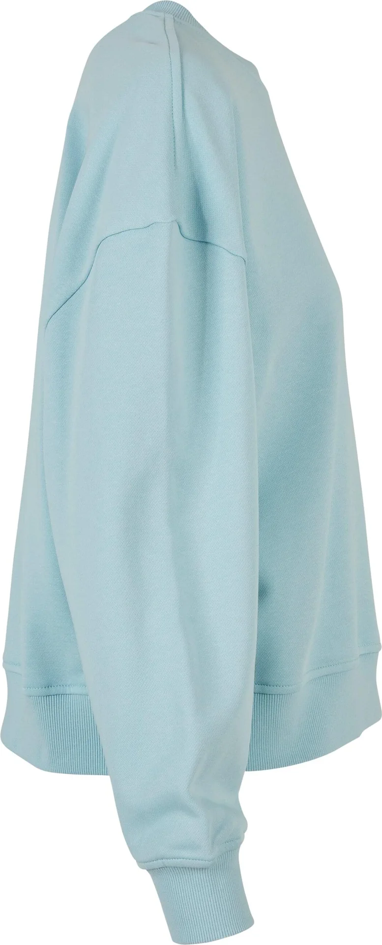 Build Your Brand Ladies Oversized Crewneck Sweatshirt