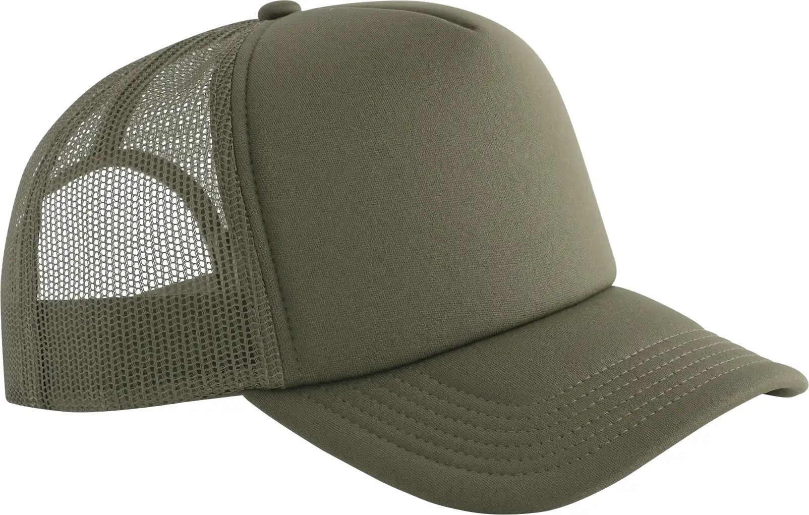 beechfield-B634R-classic-foam-trucker-olivegreen-front-1 Beechfield Classic Foam Trucker