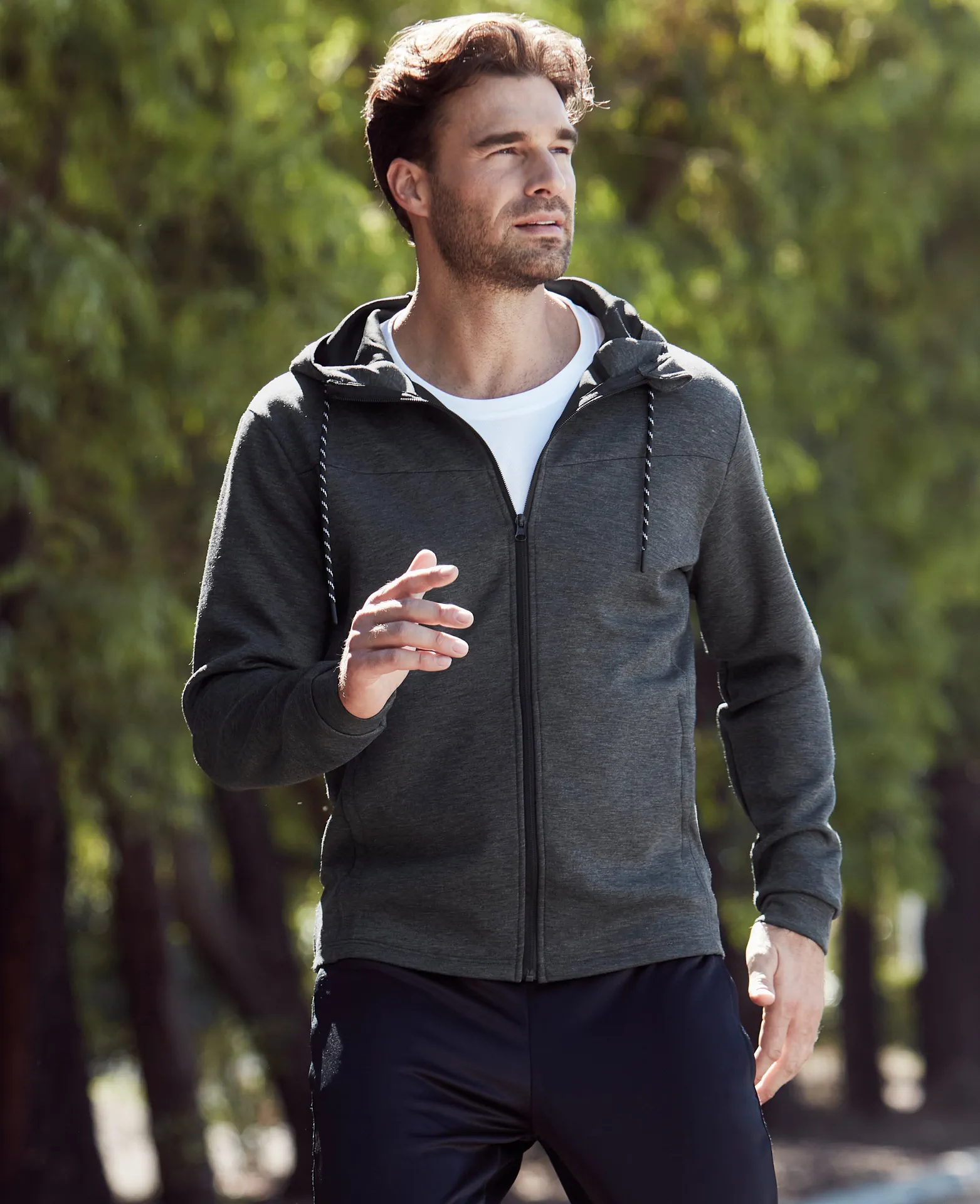 stedman-st5840-scuba-jacket-men-anthraheather-model-2 Stedman Recycled Scuba Jacket