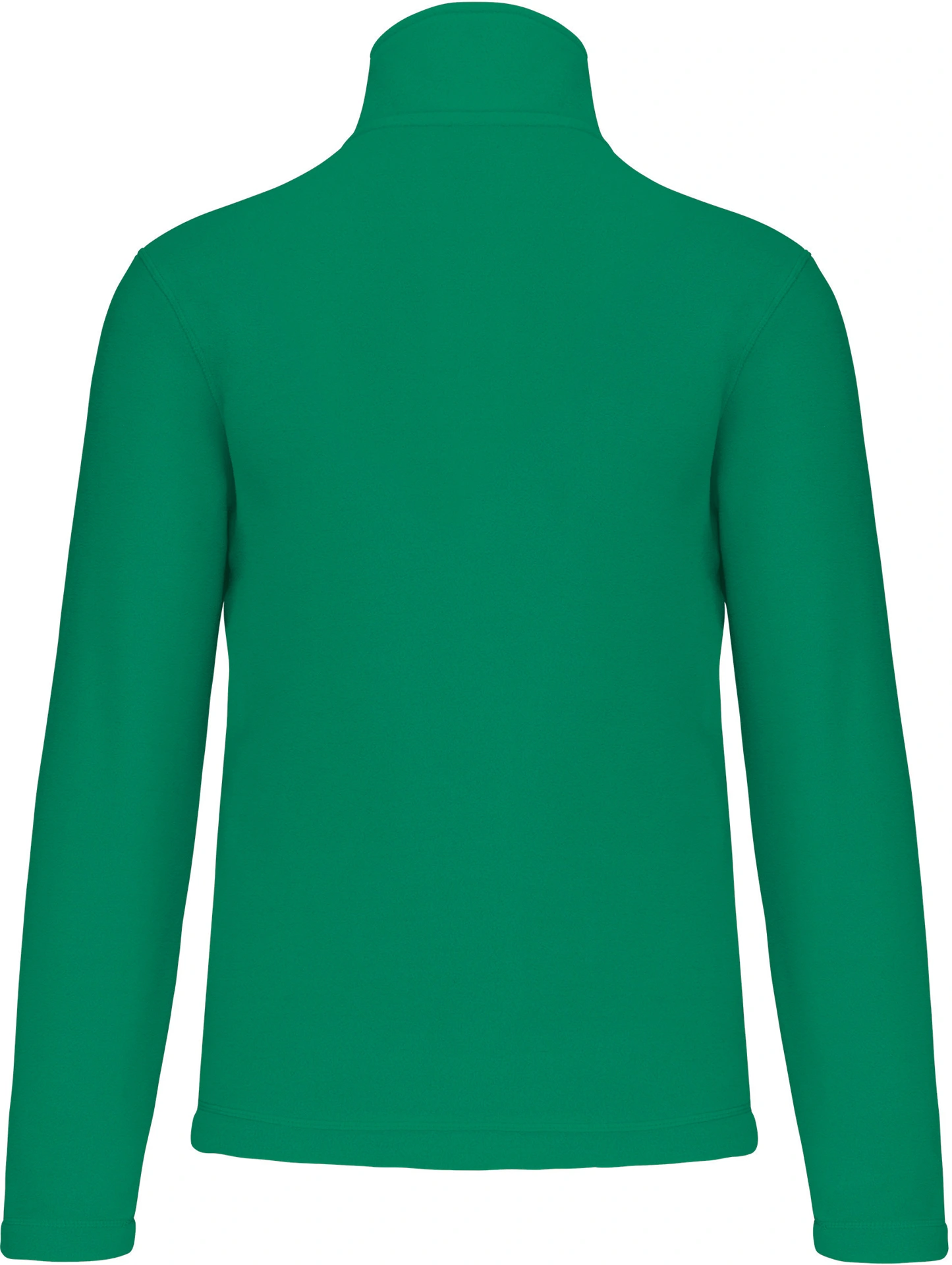 kariban-K912-microfleece-pullover-mit-viertel-zip-enzo-kellygreen-back-6 Kariban Microfleece Pullover mit 1/4 Zip "Enzo"