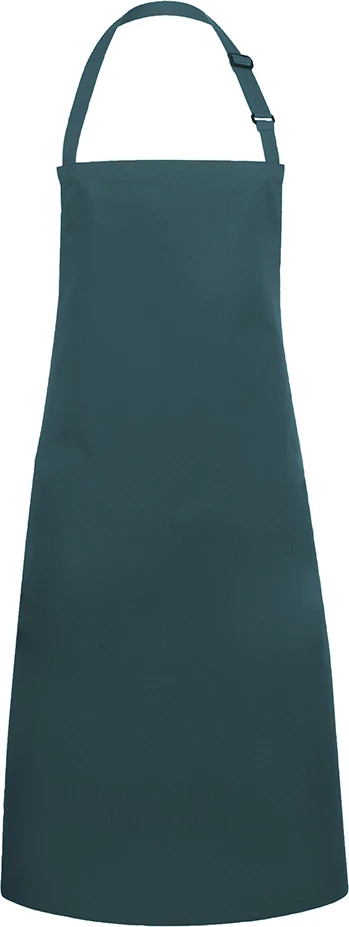 karlowsky-bls4-latzschuerze-basic-mit-schnalle-pinegreen-front-3 KARLOWSKY Latzschürze Basic mit Schnalle
