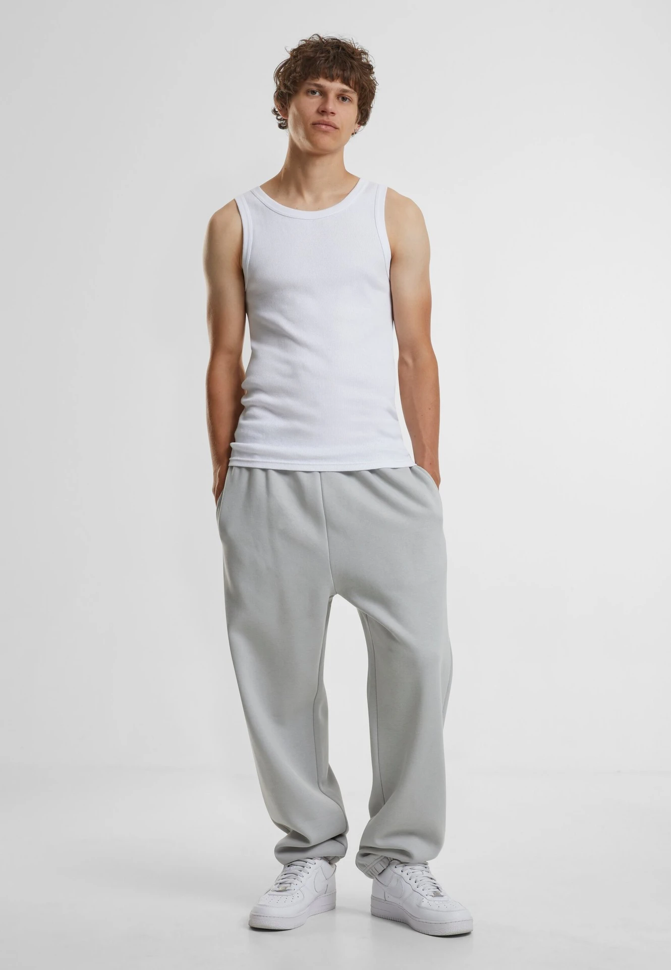 Build Your Brand Fluffy Sweatpants