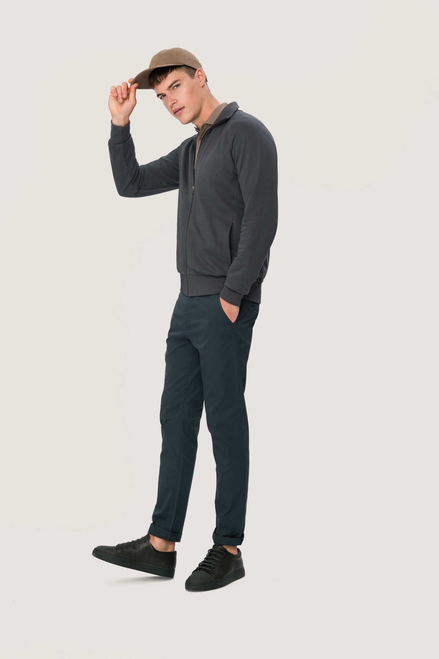 HAKRO Sweatjacke 606 College HAKRO Sweatjacke 606 College