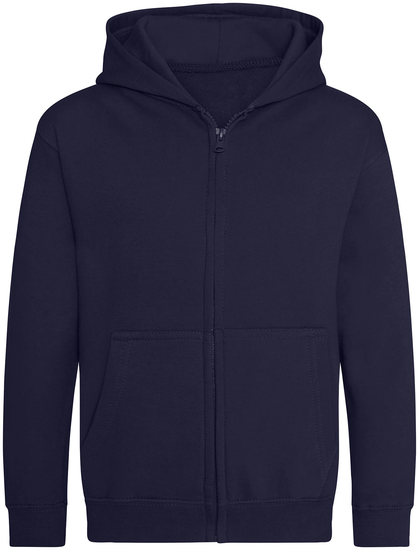 justhoods-jh050j-kids-zoodie-oxfordnavy-front-1 Just Hoods Kids Zoodie