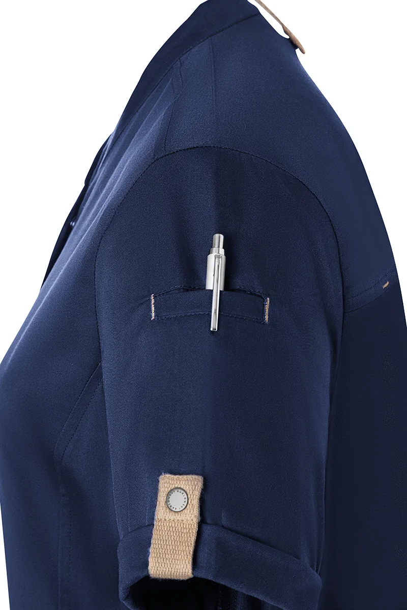 KARLOWSKY Damenkochjacke Green-Generation Kurzarm