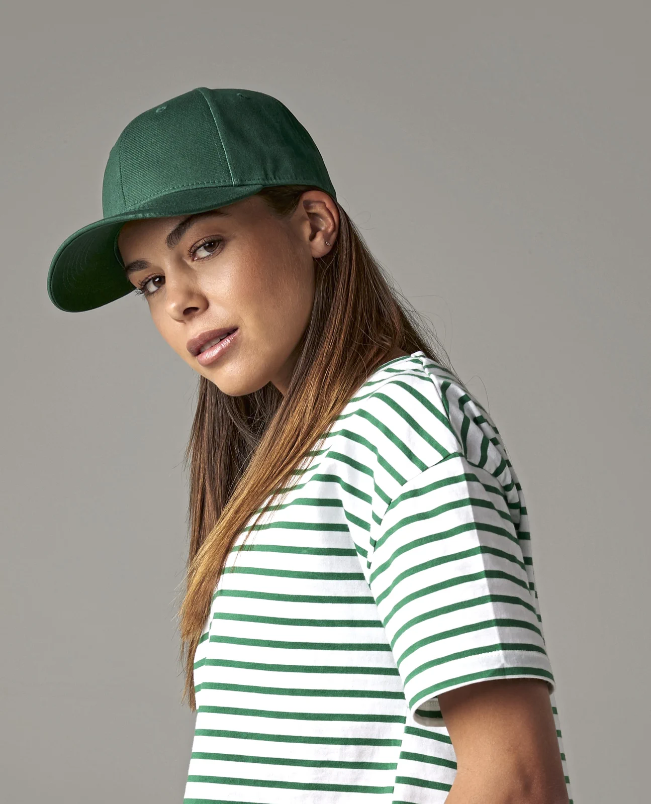 beechfield-b820-earthaware-classic-organic-cotton-6-panel-cap-model-0 Beechfield EarthAware® Classic Organic Cotton 6 Panel Cap