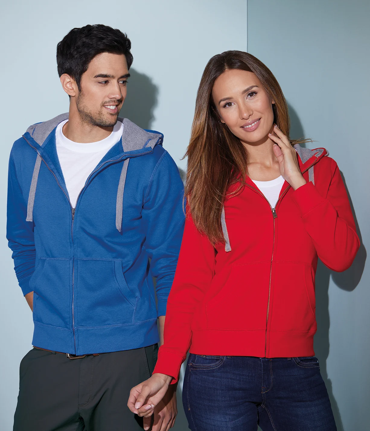 James & Nicholson Ladies Lifestyle Zip-Hoody
