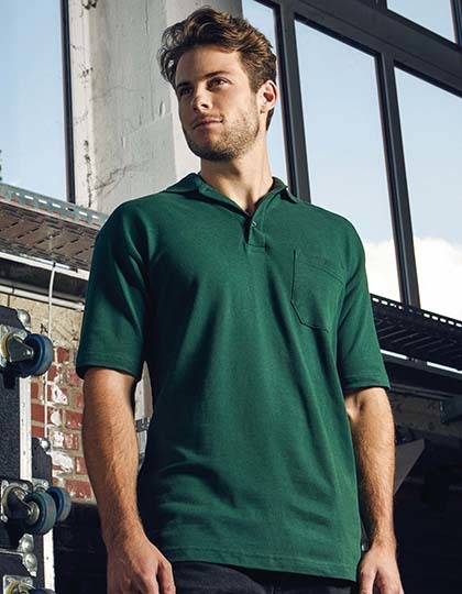 promodoro Mens Heavy Polo Pocket