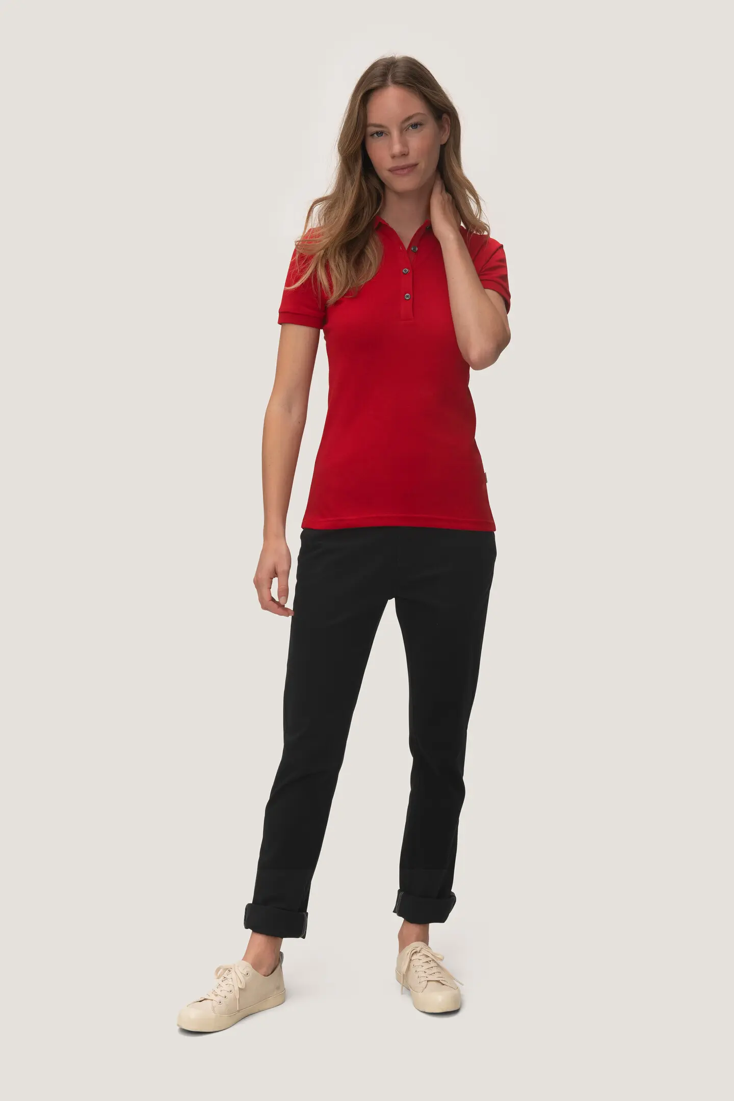 HAKRO Women-Poloshirt 214 Cotton-Tec HAKRO Women-Poloshirt 214 Cotton-Tec