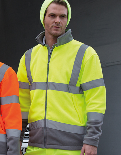 Result Safety Microfleece Jacket Result Safety Microfleece Jacket