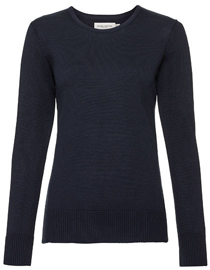 Russell Ladies Crew Neck Knitted Pullover