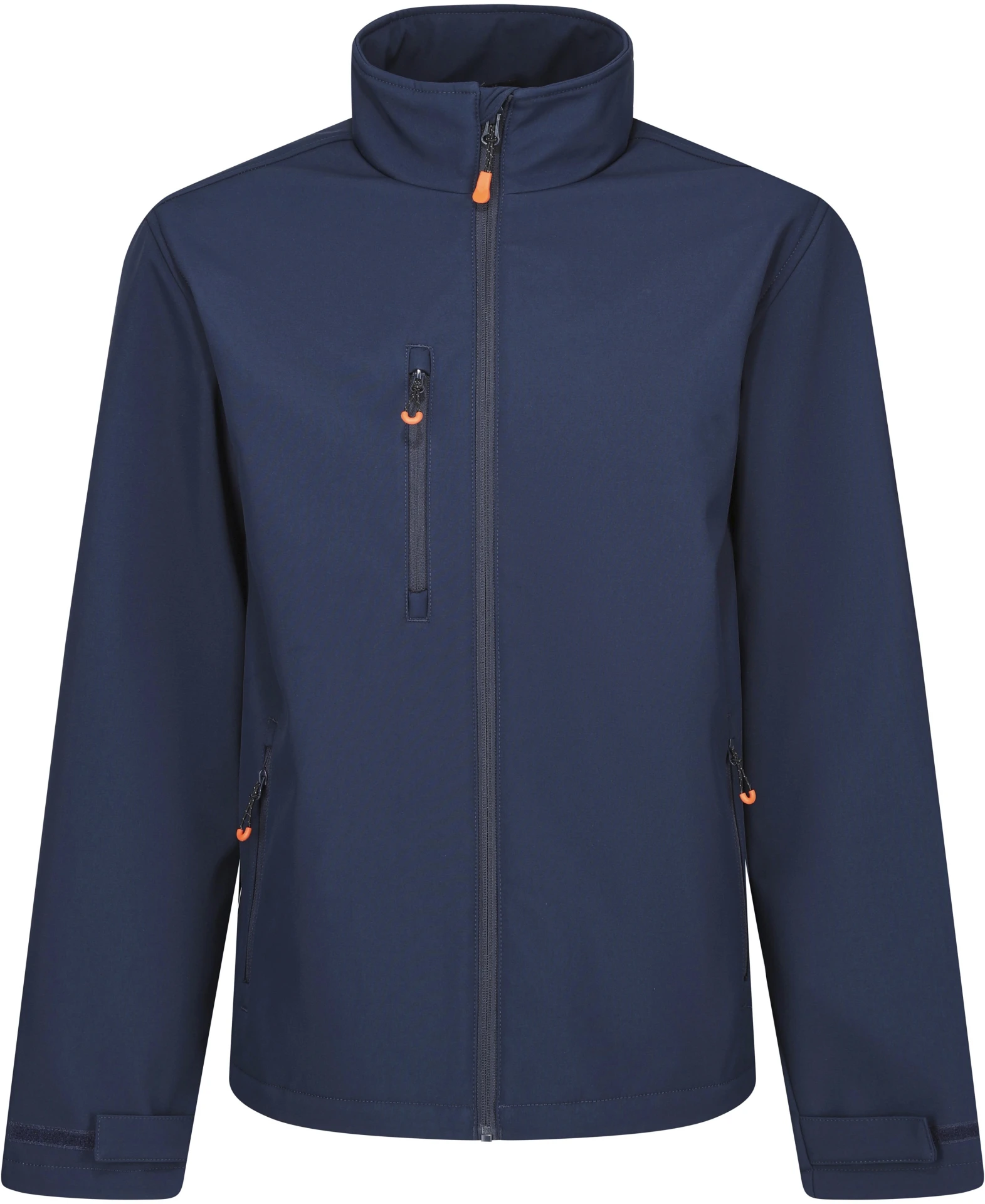 regatta-tra739-thermogen-powercell-5000-heated-softshell-jacket-navy-magma-orange-front-2 Regatta Thermogen Powercell 5000 Heated Softshell Jacket