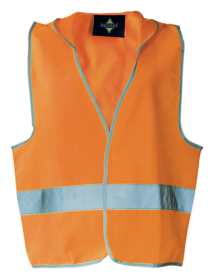 Korntex Kids´ Hooded Hi-Vis Safety Vest Odense