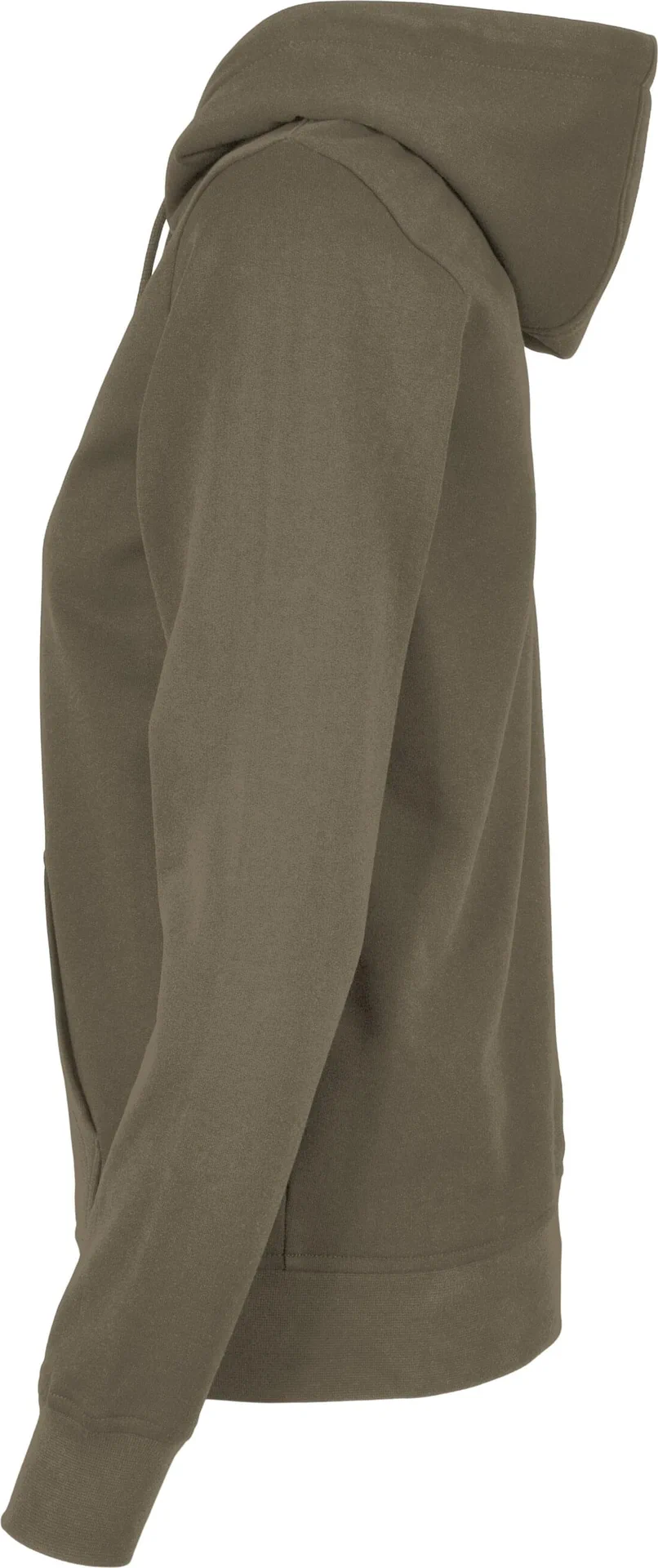 Build Your Brand Ladies Basic Zip Hoody