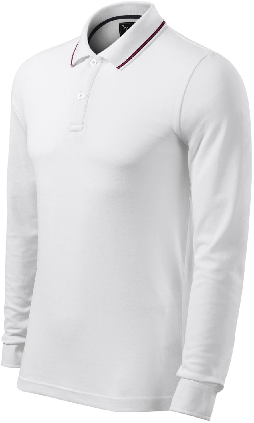 MALFINI Polo Contrast Stripe LS 258 MALFINI Polo Contrast Stripe LS 258