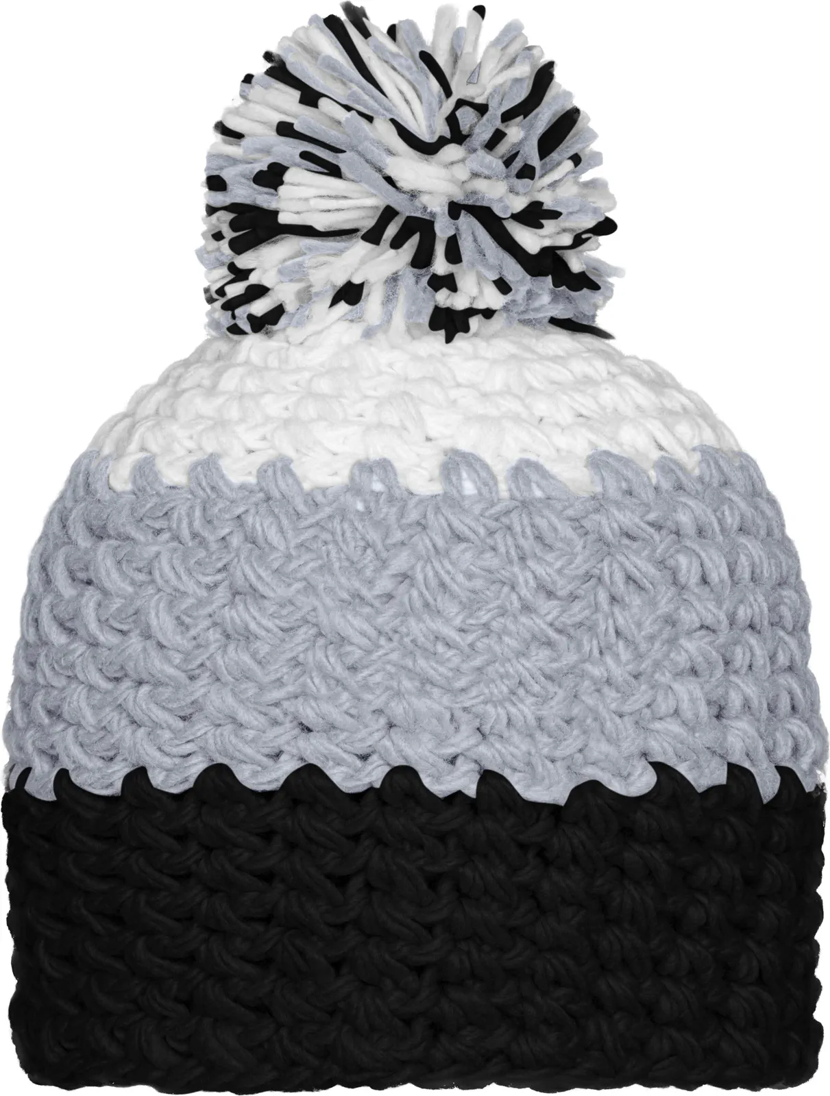 daiber Crocheted Cap With Pompon