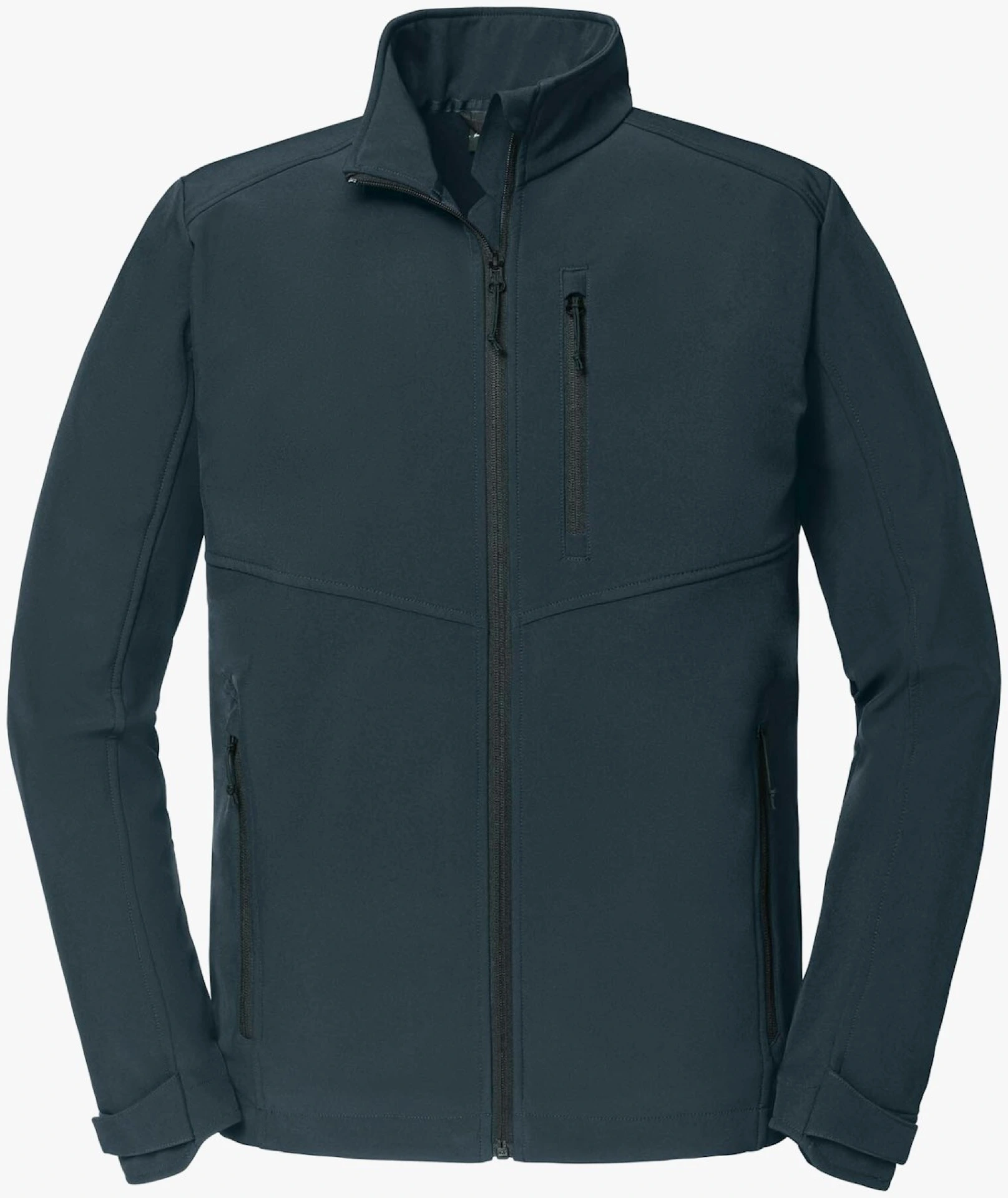 schoeffel-pro-8008-einsteiger-universelle-softshelljacke-dunkelblau-front-1 Schöffel PRO 8008 EINSTEIGER universelle Softshelljacke
