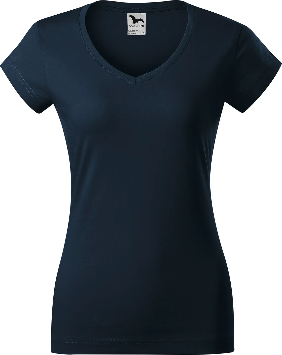MALFINI T-Shirt Damen Fit V-Neck 162