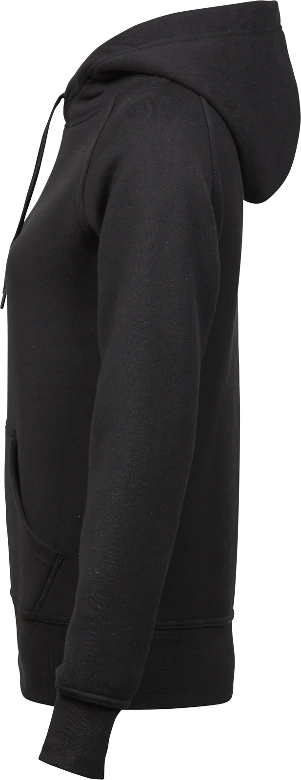 tee-jays-5431-womens-hooded-sweatshirt-black-left-2 Tee Jays Women´s Hooded Sweatshirt
