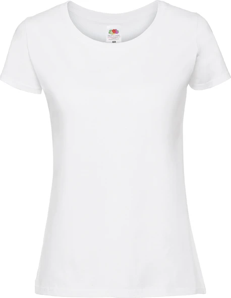 fruit-of-the-loom-61-424-0-ladies-iconic-195-t-shirt-white-4 F.O.L. Ringspun Premium T Lady-fit