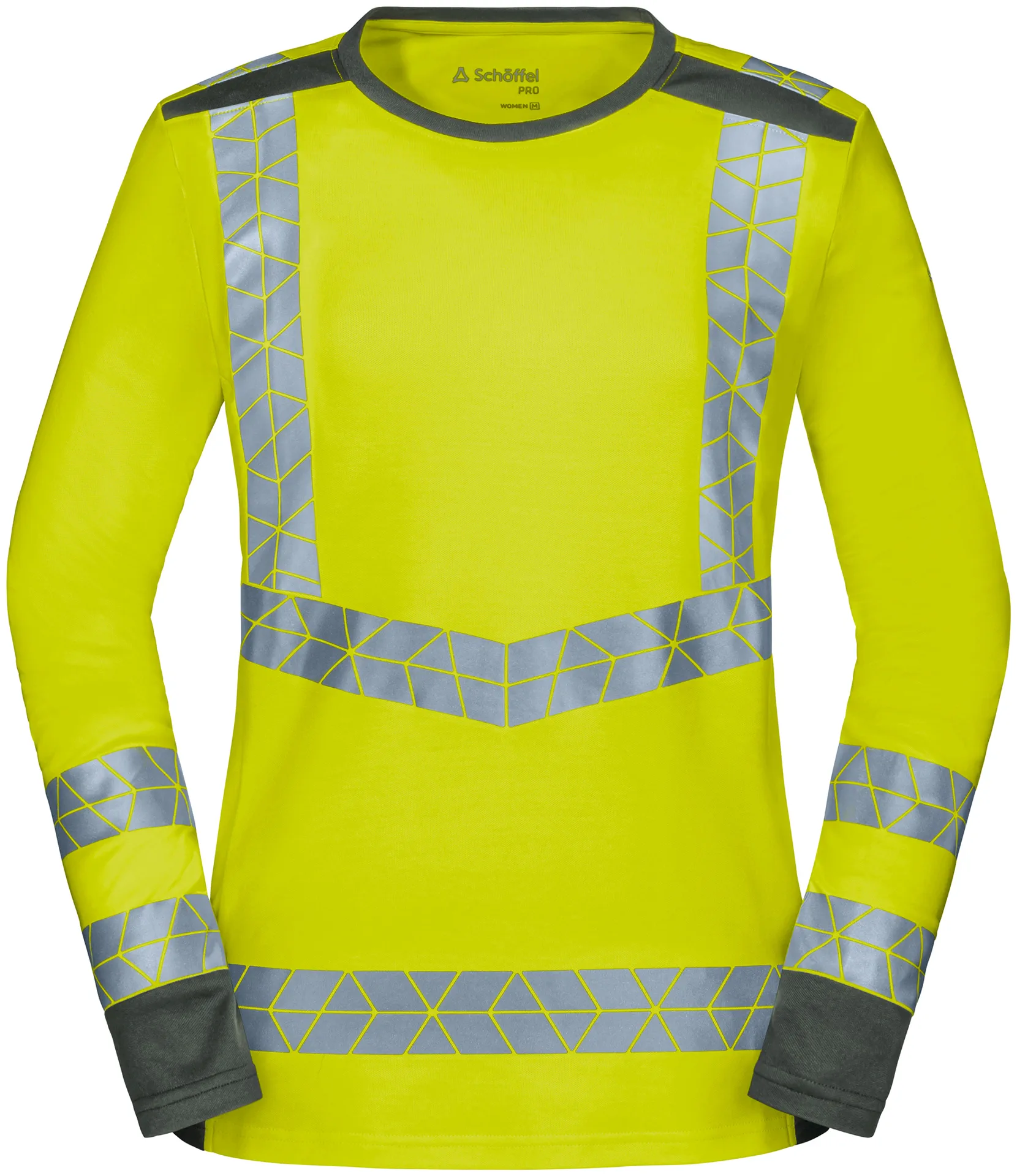 Schöffel PRO 7711 Damen WARNHELD Warnschutz Longsleeve