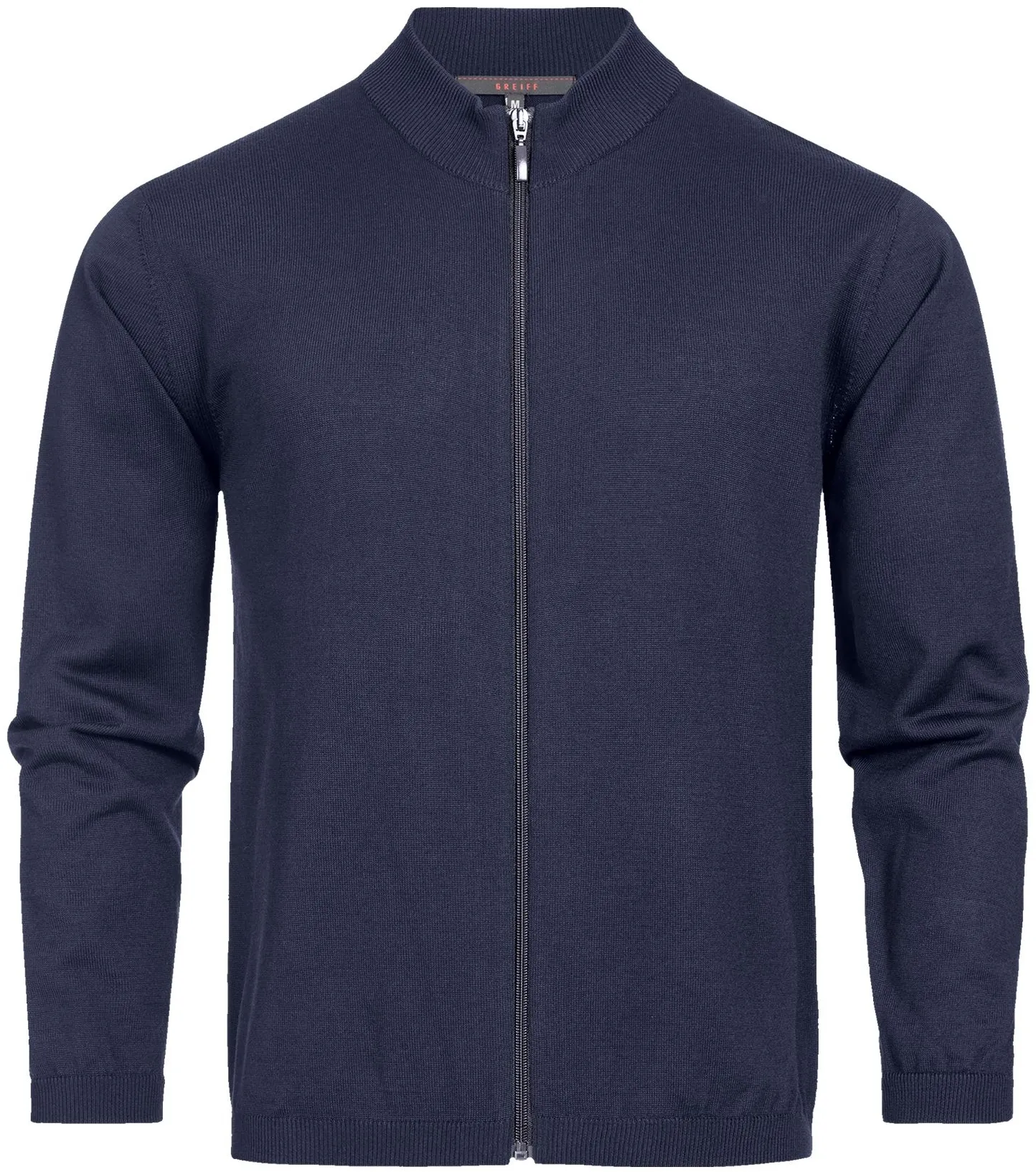greiff-6042-herren-strickjacke-rf_5050_dunkelblau-front-2 GREIFF Herren Strickjacke Regular Fit