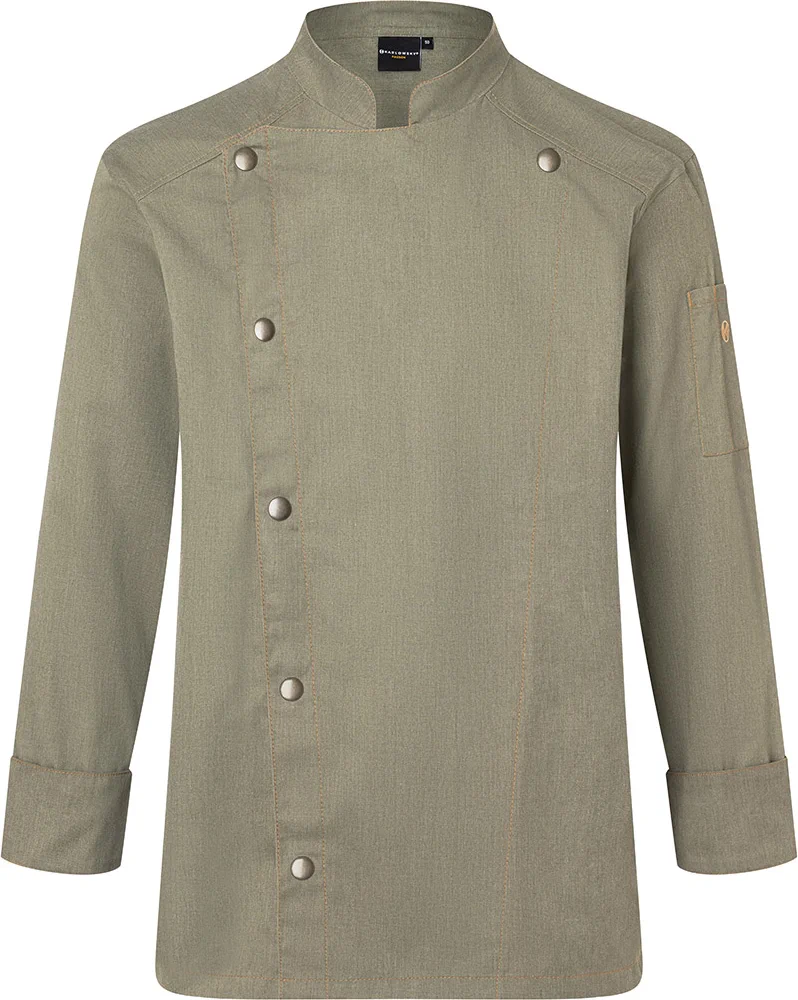 KARLOWSKY Kochjacke Jeans-Style